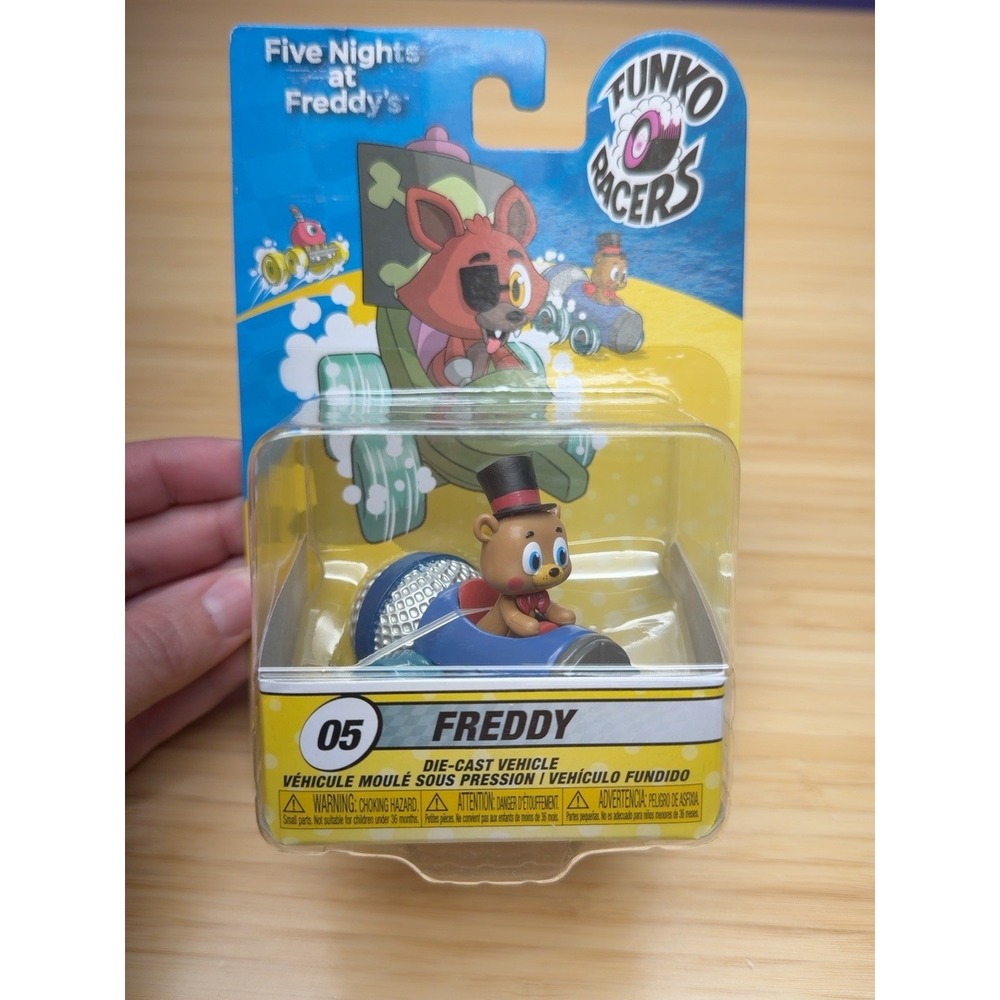 Funko Racers FNAF Freddy #05 Die-Cast Vehicle New Sealed Vaulted